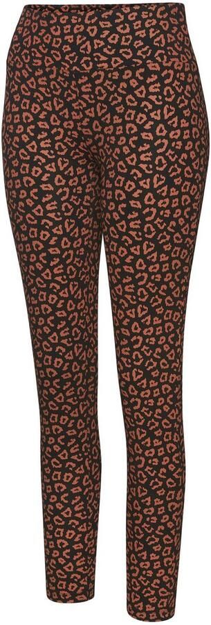 Lascana Legging Sweatleggings met brede band in leeuwprint loungewear - Foto 5