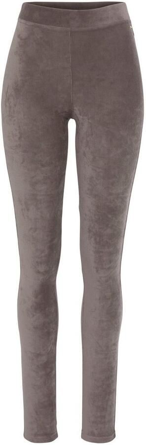 Lascana Legging uit zacht materiaal in cordlook loungewear - Foto 6