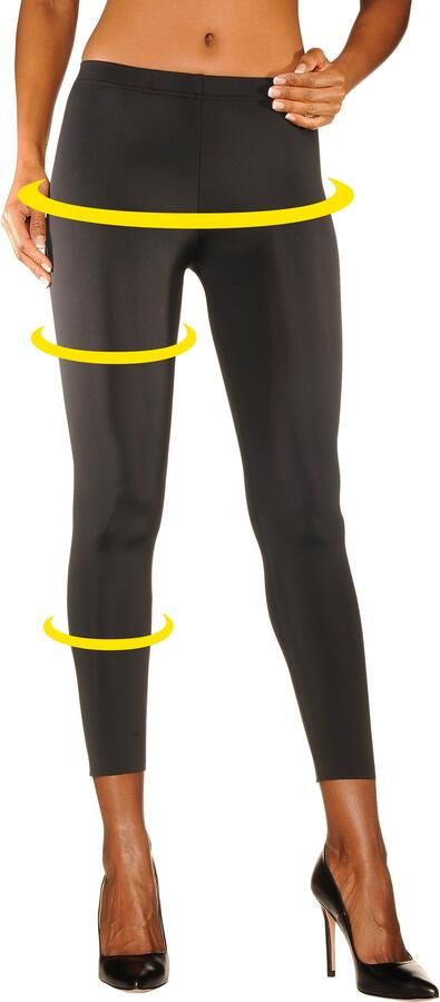 Lascana Legging van licht glanzende kwaliteit loungewear - Foto 5