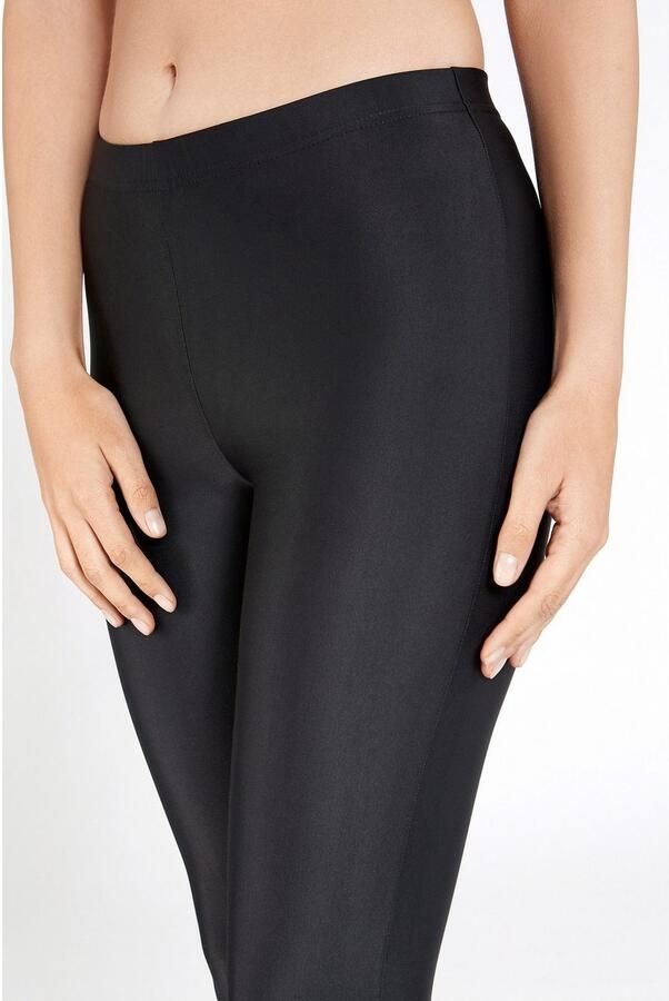 Lascana Legging van licht glanzende kwaliteit loungewear