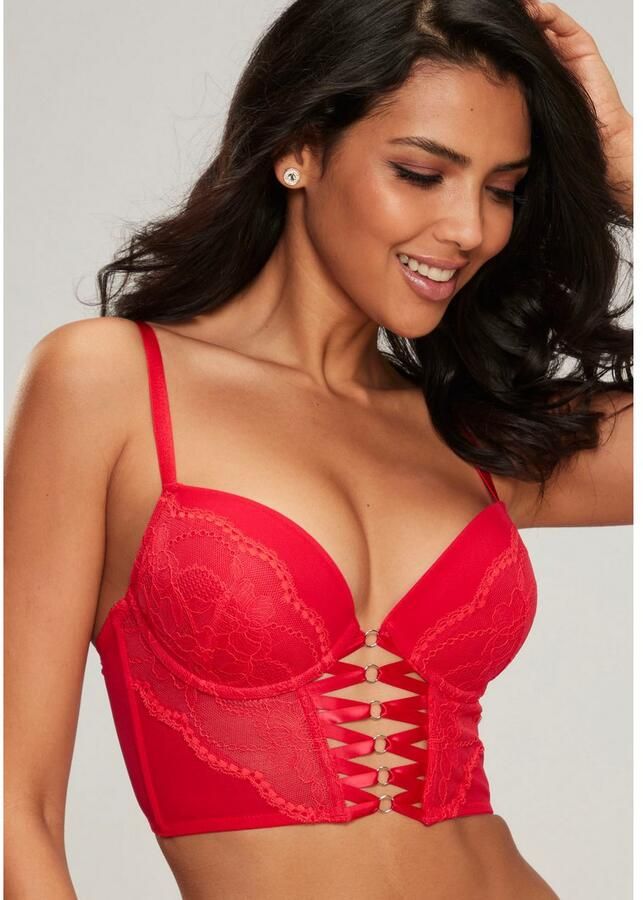 Lascana Lijfje met extravagant banddetail sexy lingerie - Foto 2