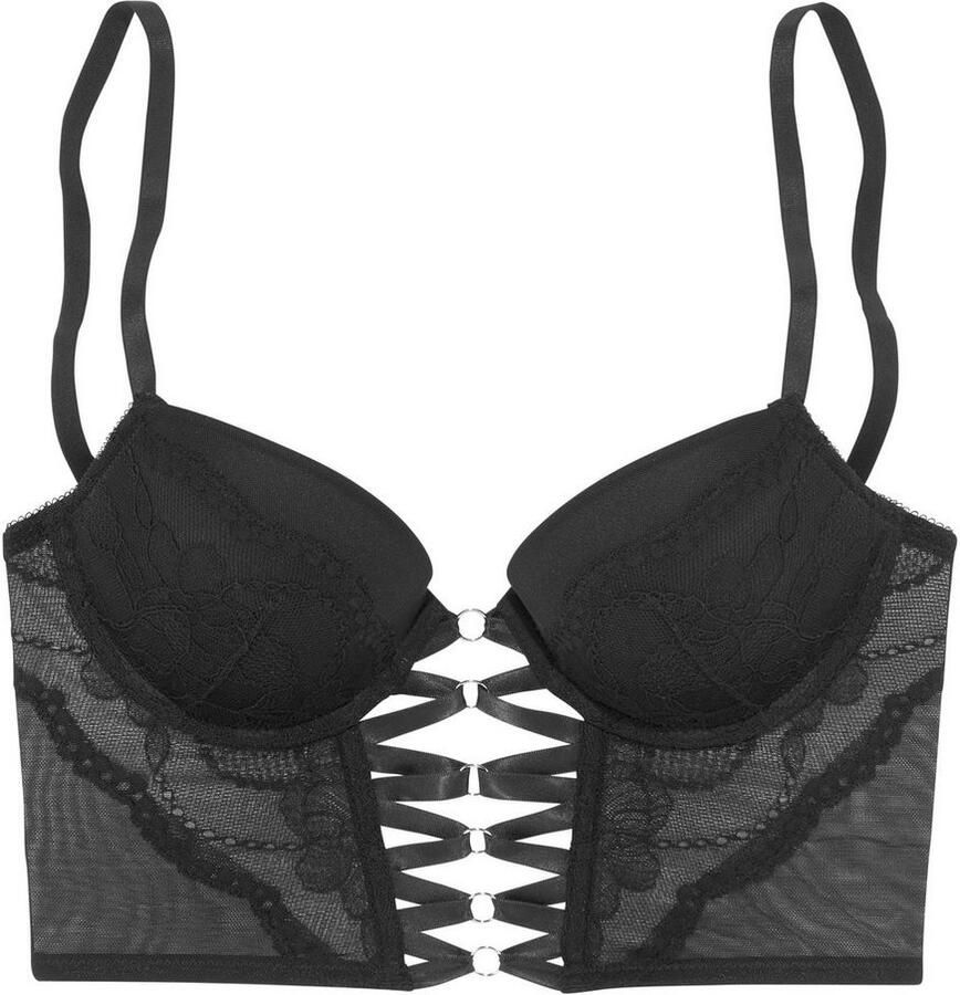 Lascana Lijfje met extravagant banddetail sexy lingerie - Foto 3