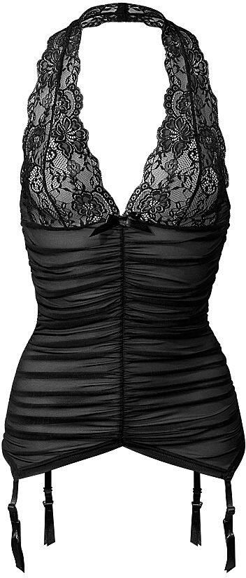 Lascana Lijfje met halterbanden en mooie plooien sexy lingerie verleidelijke ondergoed - Foto 6