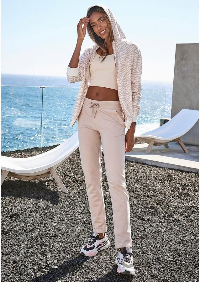 Lascana Loungebroek met modieuze omslagzoom loungepak - Foto 4