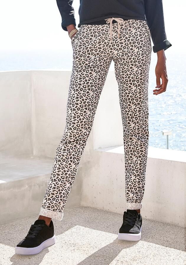 Lascana Loungebroek met modieuze omslagzoom loungepak - Foto 5