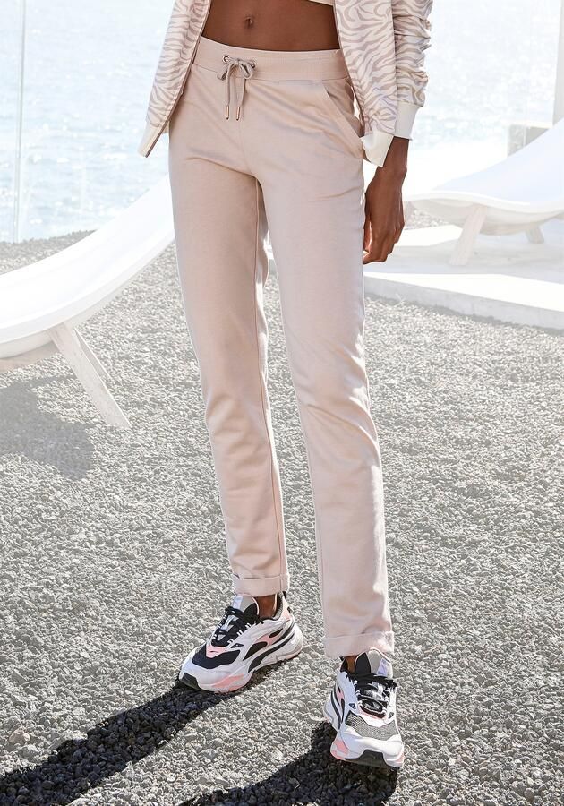 Lascana Loungebroek met modieuze omslagzoom loungepak - Foto 5