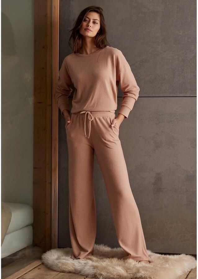 Lascana Loungebroek met wijd been loungewear - Foto 2