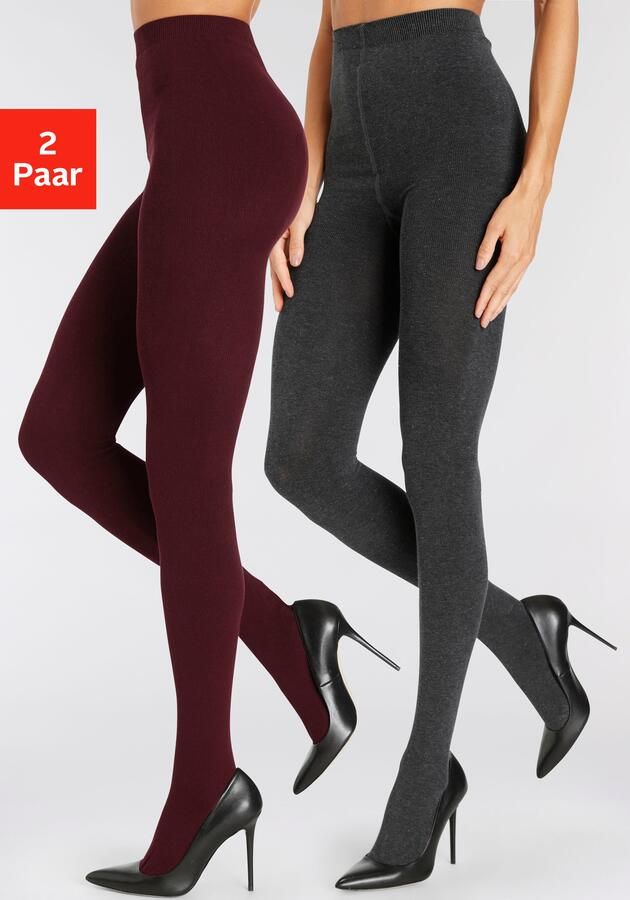 Lascana Maillot in een aangename katoenmix (2 stuks) - Foto 9