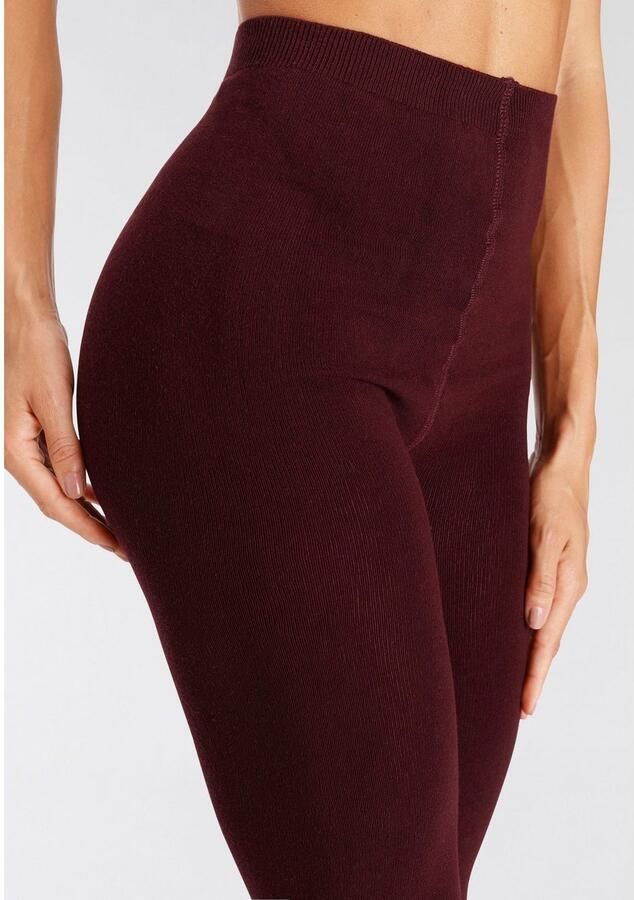 Lascana Maillot in een aangename katoenmix (2 stuks)