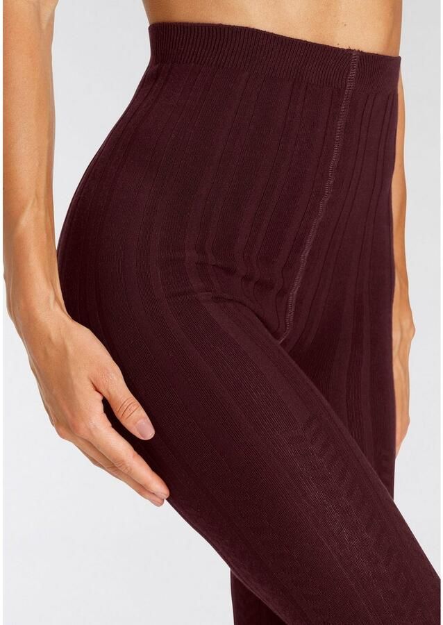 Lascana Maillot met kabelpatroon (2 stuks)