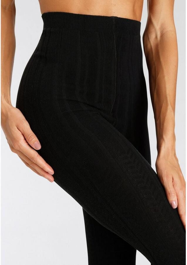 Lascana Maillot met kabelpatroon (2 stuks)