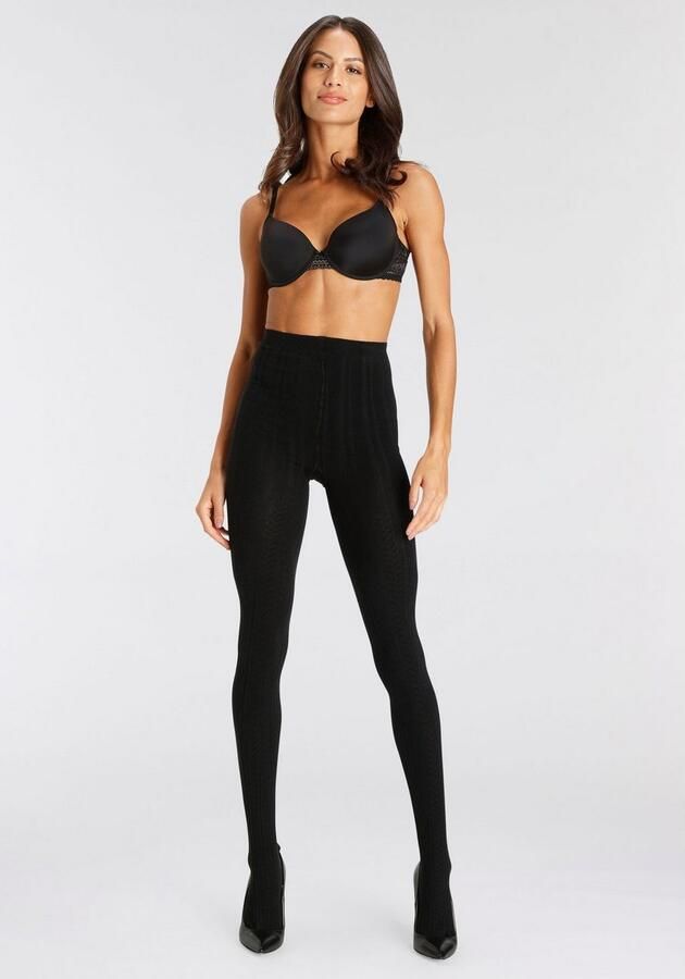 Lascana Maillot met kabelpatroon (2 stuks) - Foto 6