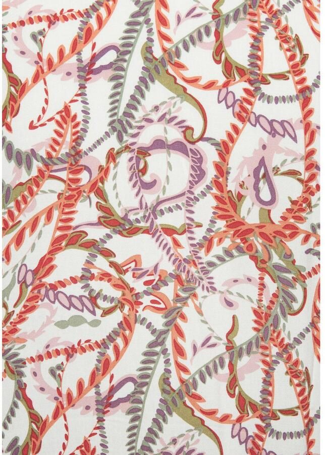 Lascana Maxi-jurk met all-over print en volants lange mouwen jurk met print casual-chic - Foto 2