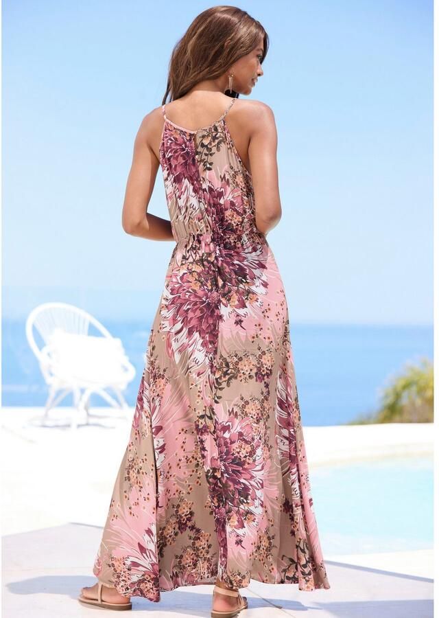 Lascana Maxi-jurk met all-over print luchtige zomerjurk strandjurk - Foto 2