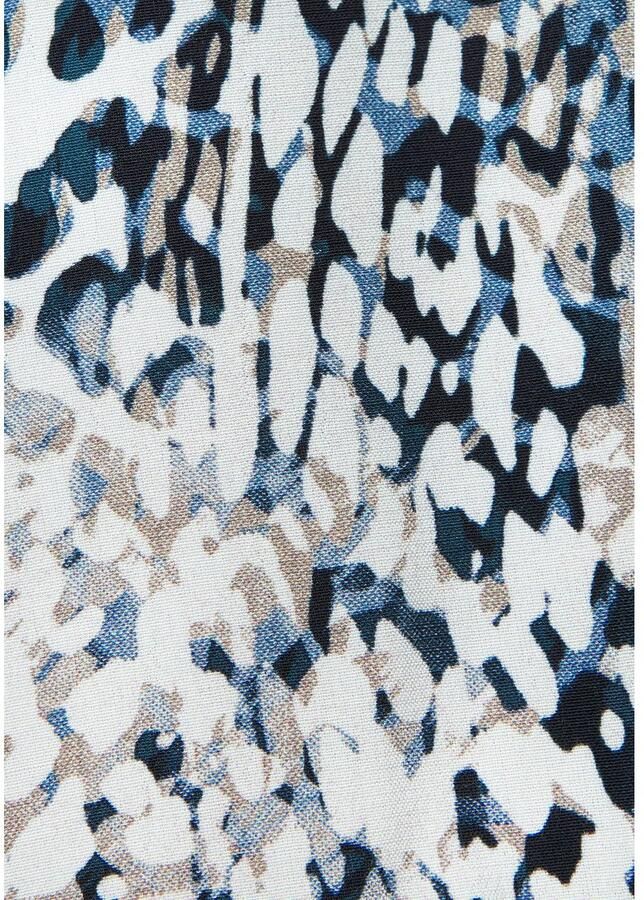 Lascana Maxi-jurk met alloverprint licht zomerjurk soepel strandjurk