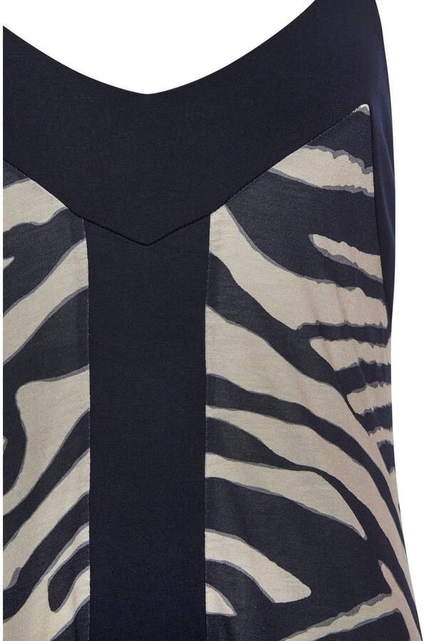 Lascana Maxi-jurk met asymmetrische zoom zomerjurk dierenprint modieus - Foto 3