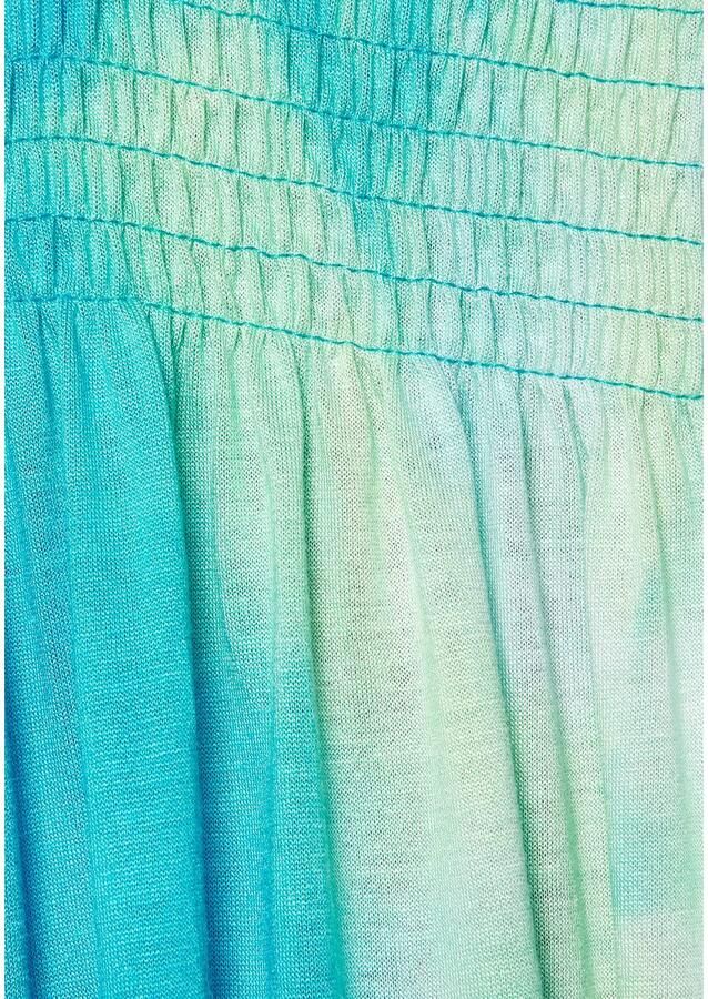 Lascana Maxi-jurk met batik print en verstelbare halslijn zomerjurk strandjurk - Foto 5