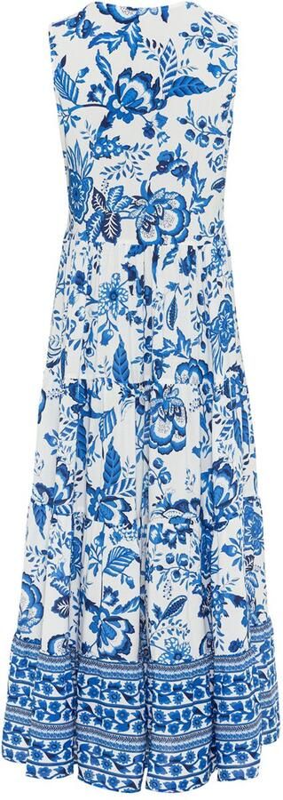 Lascana Maxi-jurk met bloemenprint en knoopsluiting zomerjurk strandjurk - Foto 3