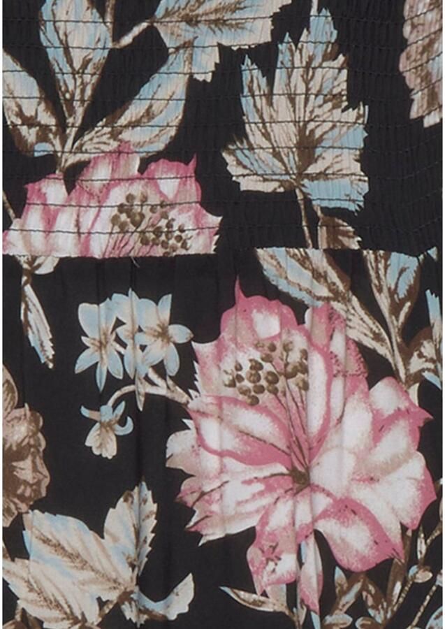 Lascana Maxi-jurk met bloemenprint en lichte pofmouwen zomerjurk casual-elegant - Foto 4