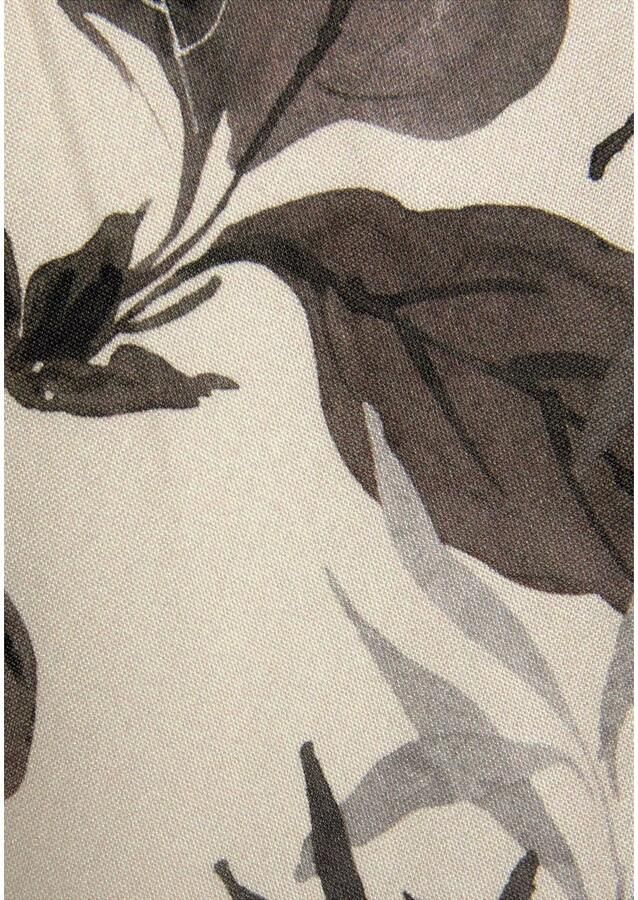 Lascana Maxi-jurk met bloemenprint licht zomerjurk in vokuhila-stijl strandjurk - Foto 3