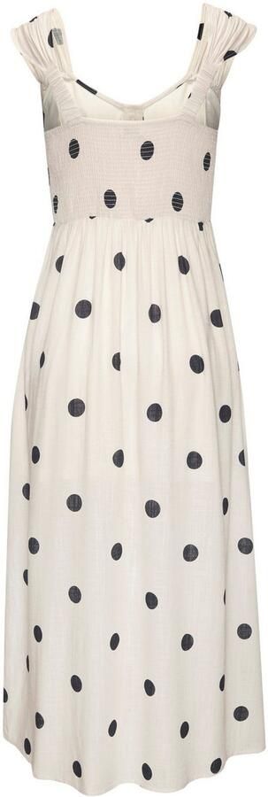 Lascana Maxi-jurk met brede bandjes van geweven stof - Foto 4