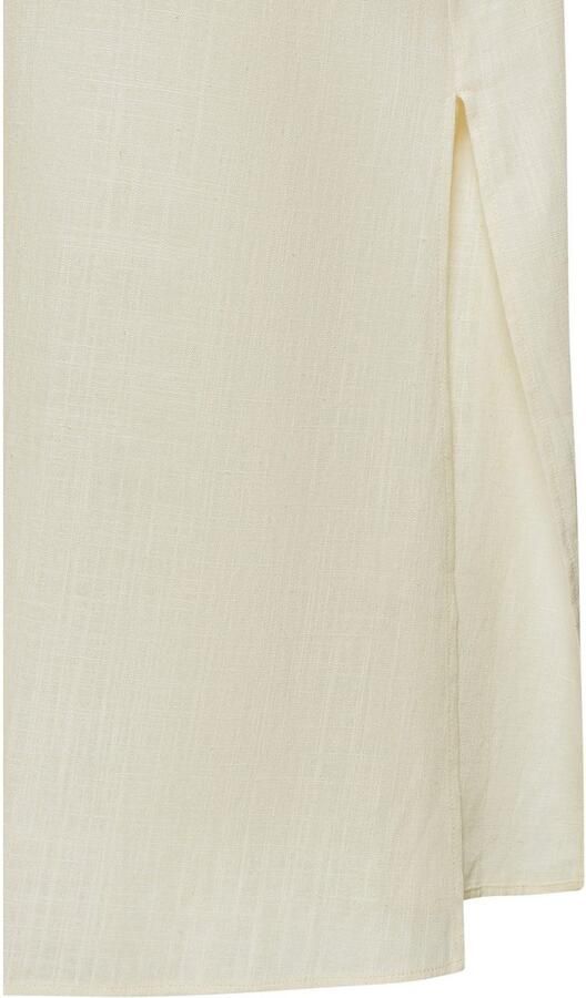 Lascana Maxi-jurk met brede bandjes van geweven stof in linnenlook zomers - Foto 4