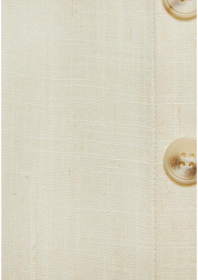 Lascana Maxi-jurk met brede bandjes van geweven stof in linnenlook zomers