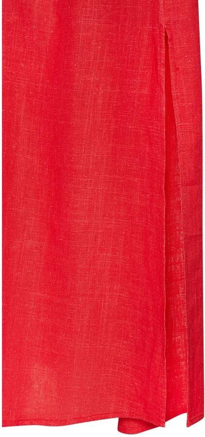 Lascana Maxi-jurk met brede bandjes van geweven stof in linnenlook zomers - Foto 6