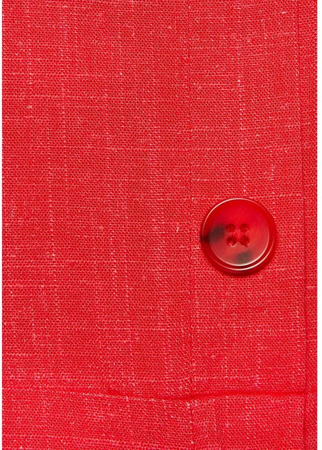 Lascana Maxi-jurk met brede bandjes van geweven stof in linnenlook zomers