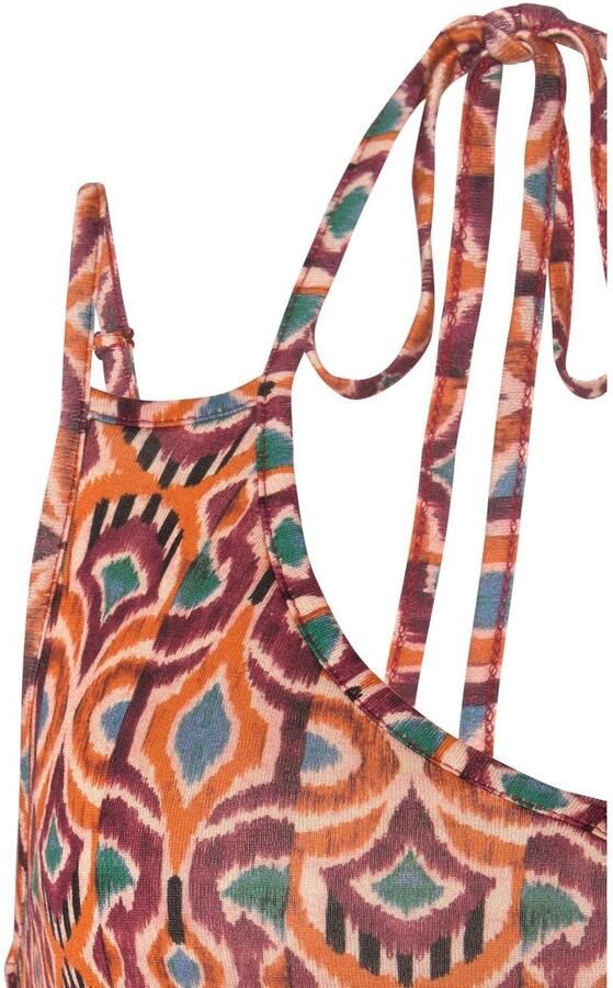 Lascana Maxi-jurk met etnische print en verstelbare bandjes zomerjurk strandjurk - Foto 3