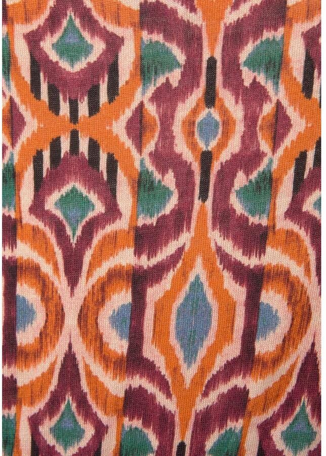 Lascana Maxi-jurk met etnische print en verstelbare bandjes zomerjurk strandjurk