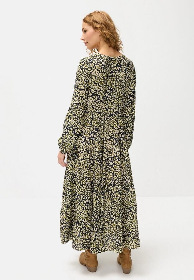 Lascana Maxi-jurk met luipaardprint en volants volantjurk - Foto 3