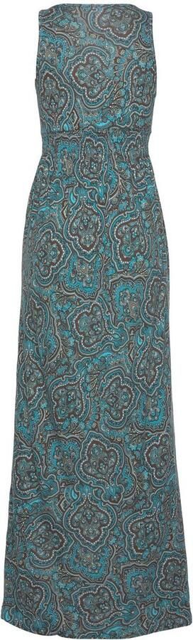 Lascana Maxi-jurk met paisley motief en verstelbare halslijn zomerjurk - Foto 5