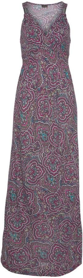 Lascana Maxi-jurk met paisley motief en verstelbare halslijn zomerjurk - Foto 5