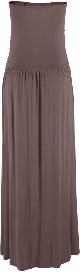 Lascana Maxi-jurk met smalle bovenkant en zakken off-the-shoulder zomerjurk basic - Foto 5