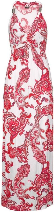 Lascana Maxi-jurk met verstelbare halslijn zomerjurk strandjurk - Foto 6