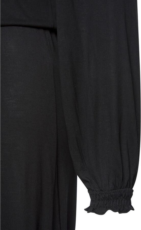 Lascana Maxi-jurk met zijsplit eenvoudig jerseyjurk basic - Foto 3