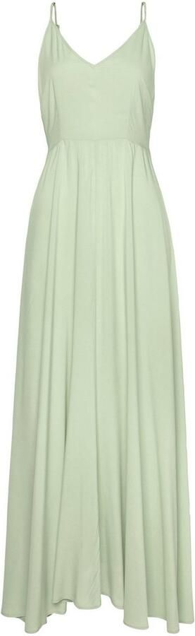 Lascana Maxi-jurk van geweven viscose cut-outs op de rug zomerjurk - Foto 4