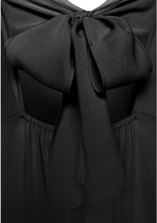 Lascana Maxi-jurk van geweven viscose cut-outs op de rug zomerjurk - Foto 4