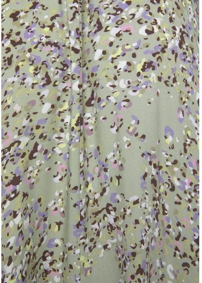 Lascana Maxi-jurk van geweven viscose cut-outs op de rug zomerjurk