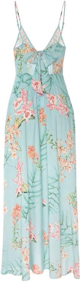 Lascana Maxi-jurk van geweven viscose cut-outs op de rug zomerjurk - Foto 5