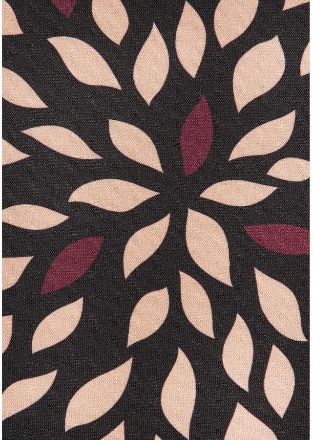 Lascana Midi-jurk met allover-print