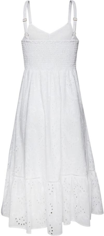 Lascana Midi-jurk met zomerse gaatjesborduursel - Foto 8