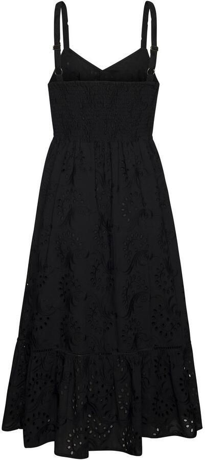 Lascana Midi-jurk met zomerse gaatjesborduursel - Foto 2