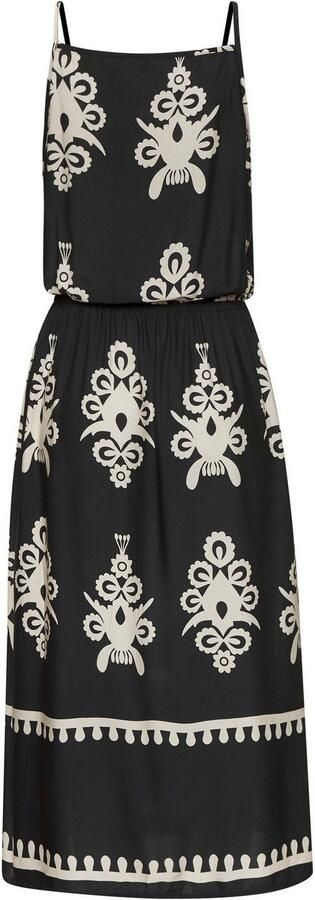 Lascana Midi-jurk van geweven viscose met etnische print - Foto 4