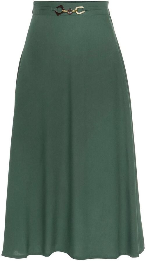 Lascana Midirok met sierdetail op de boord zomers - Foto 3