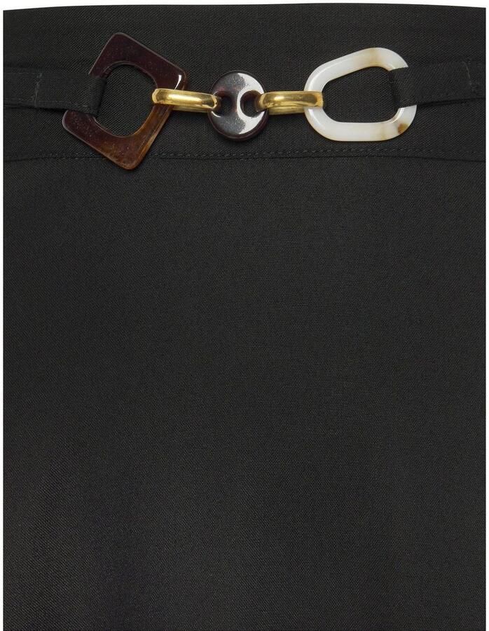 Lascana Midirok met sierdetail op de boord zomers