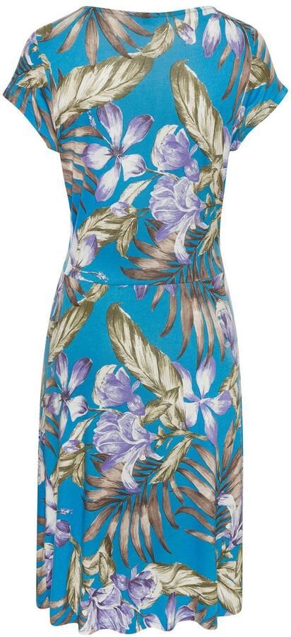 Lascana Mini-jurk met v-hals in alloverprint - Foto 5