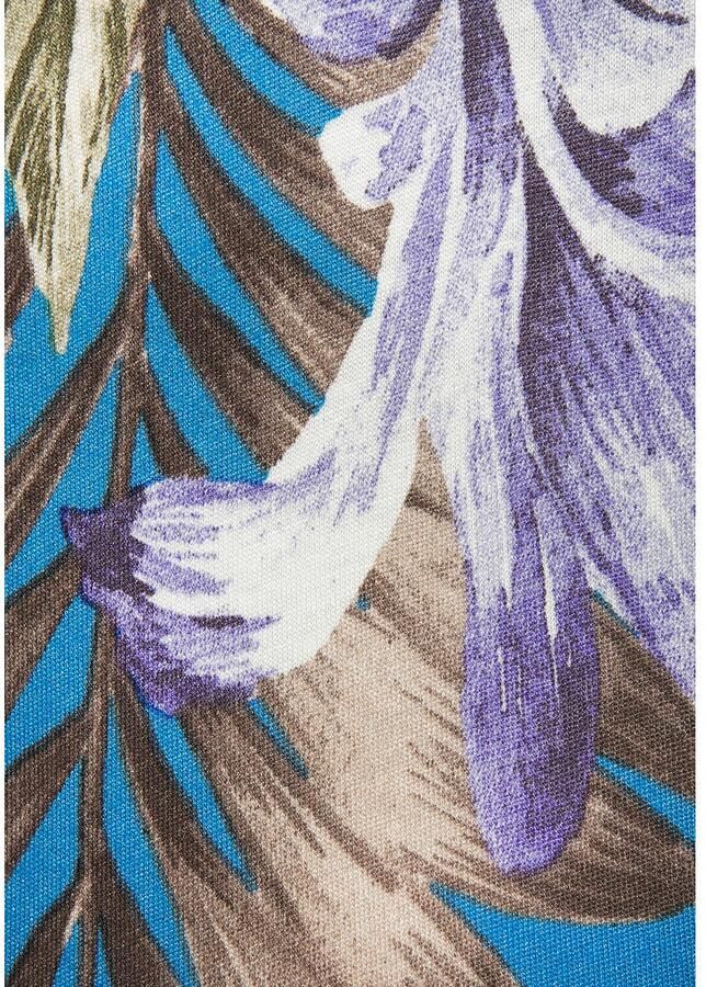 Lascana Mini-jurk met v-hals in alloverprint - Foto 2