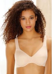 Lascana Minimizer-bh met beugel en naadloze cups van zijdeachtige microvezel basic lingerie - Thumbnail 3